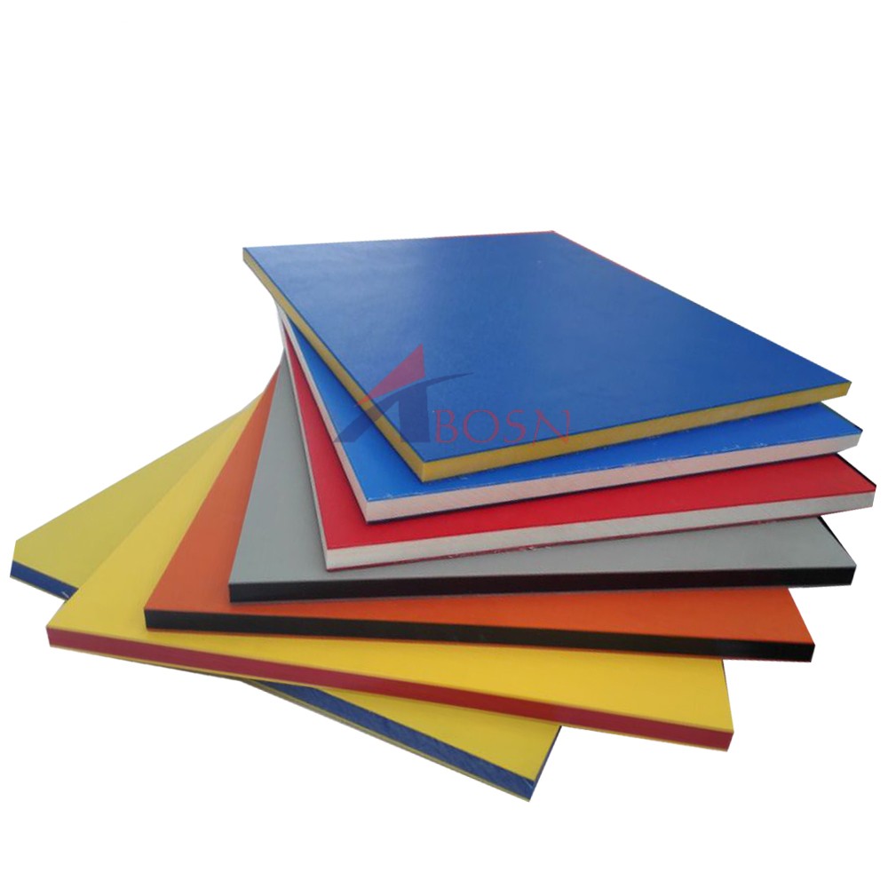 Natural virgin HDPE dual color sheet
