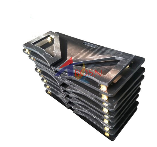 Portable football training HDPE soccer rebounder board