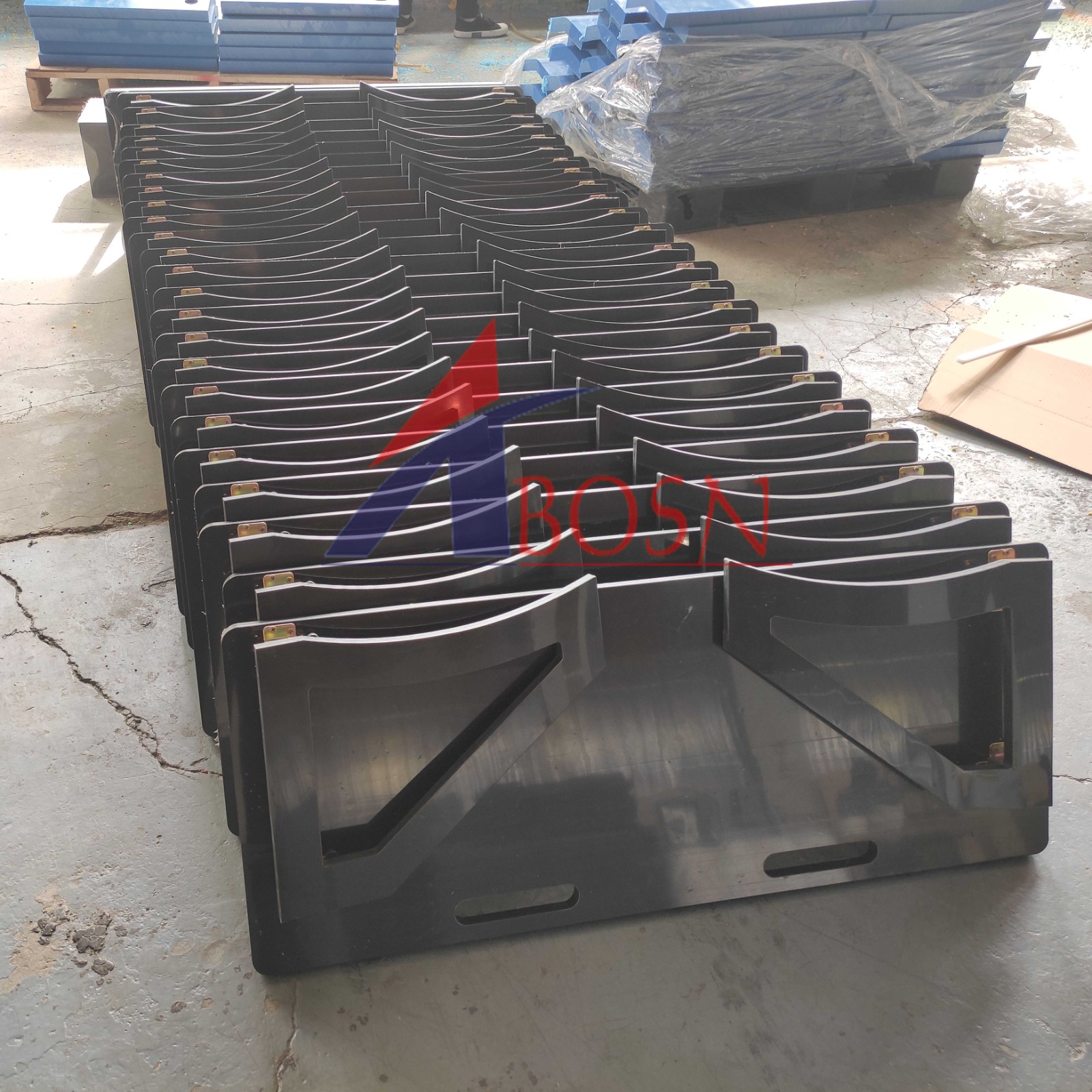 Portable football training HDPE soccer rebounder board