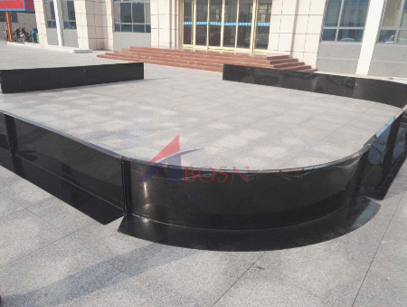 Good impact portable PP floorball plastic boards