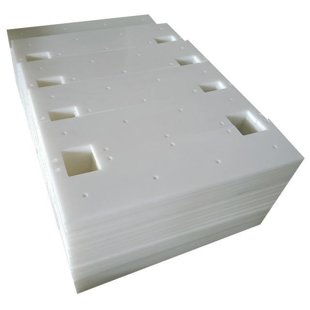 Customized plastic uhmwpe plastic Suction Box Cover, scraper blade