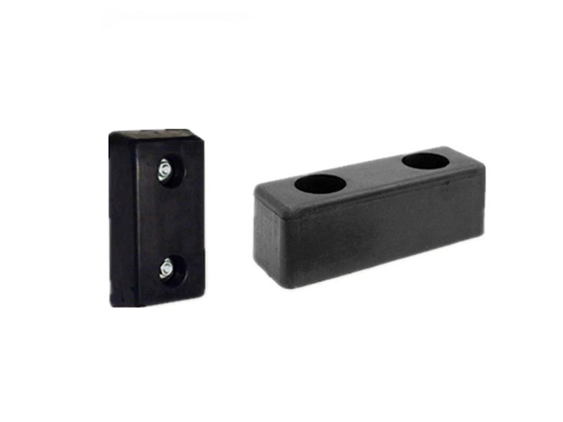 custom rubber bumper block durable truck rubber vibration damper block rubber dock damper for trailer