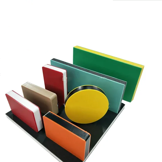 Dual color HDPE sheet marine grade - seaboard or starboard HDPE double layer plastic