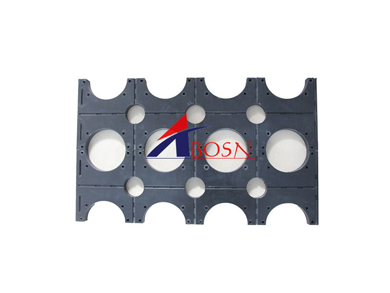 UHMWPE support block for pipe plate/UHMWPE manifold block PE pipe support