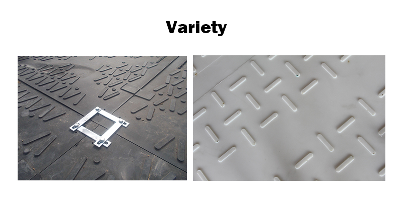 UHMWPE Heavy Duty Floor Panel Temporary Construction Road Mat