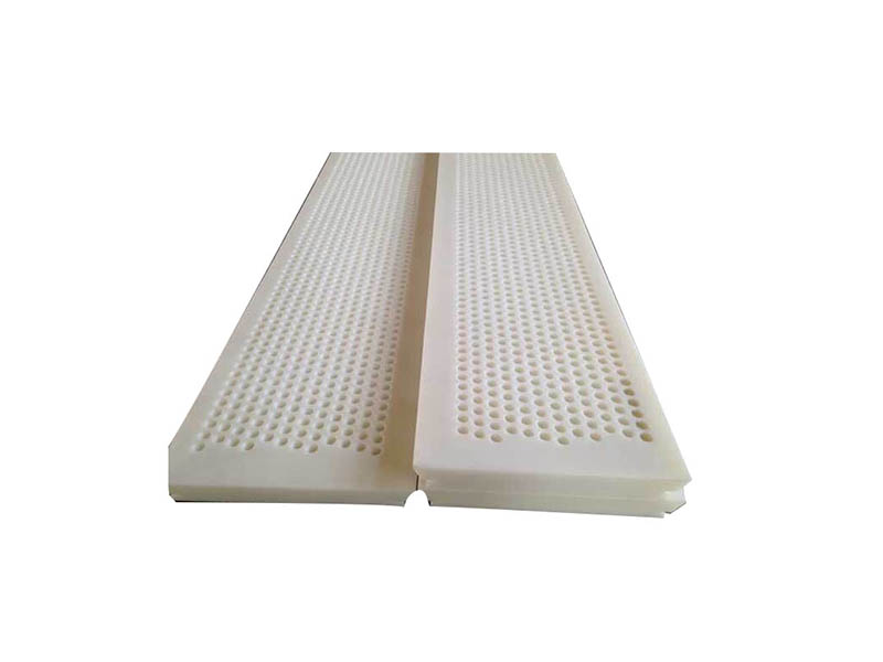 Plastic Mesh Sheet PE Sheet Suction Box Cover Paper Machine CNC Holes Sheet