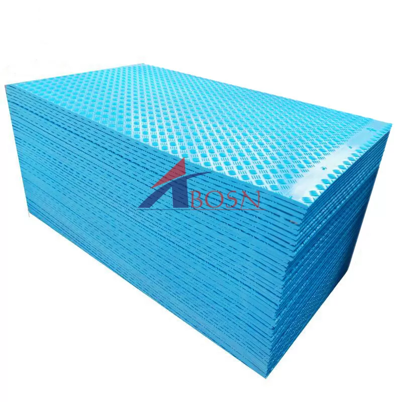 Portable HDPE plastic ground protection mat Portable HDPE plastic ground protection mat