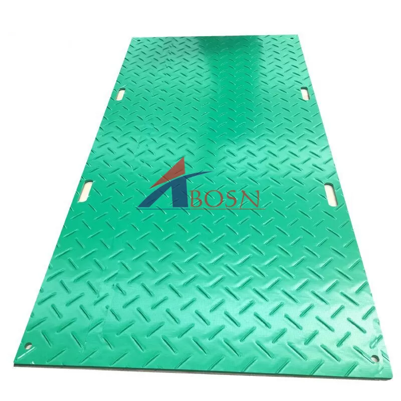 Portable HDPE plastic ground protection mat Portable HDPE plastic ground protection mat