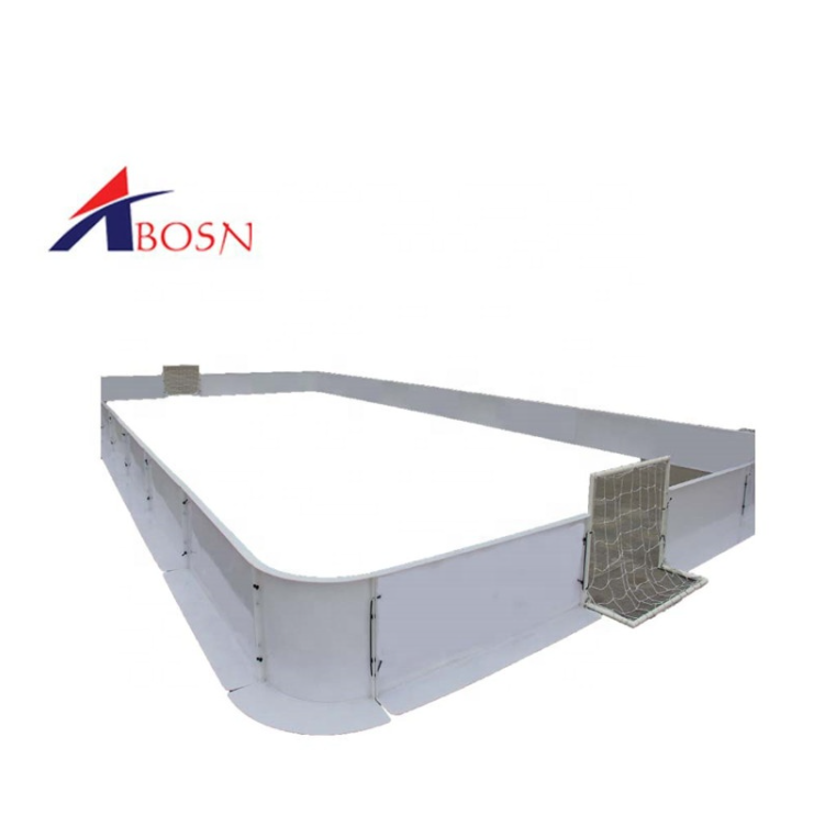 Portable PP floorball boards for football training
