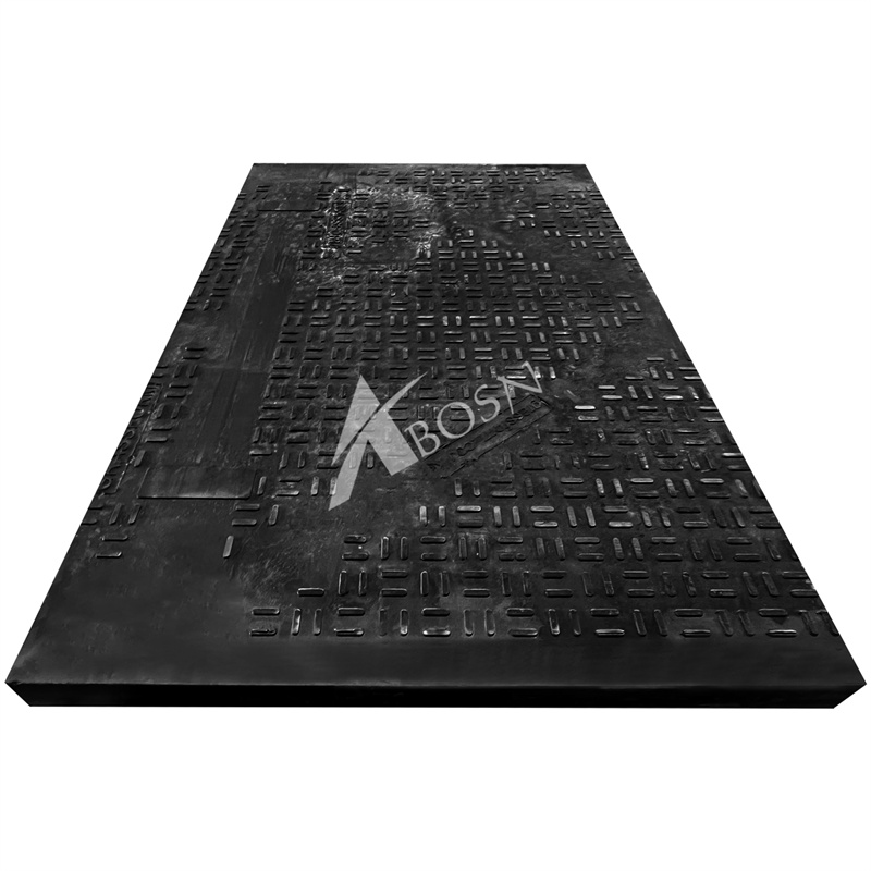 heavy duty 4x8 plastic uhmwpe hdpe temporary construct excavator road mats swamp ground floor mat