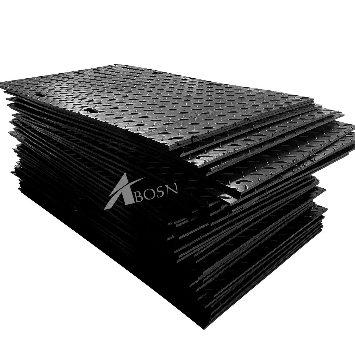 construction Industrial heavy equipment For Drilling Rig track road lawn grass Wear resistant 4x8 ft ground protection mats