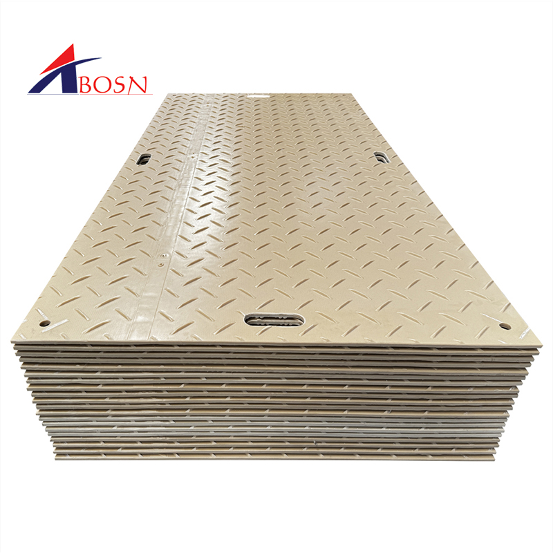Factory Supply Access Mat Anti Slip Heavy Equipment Bog Mats Construction Road Ground Protection Mat
